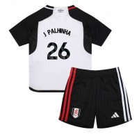 Stroje piłkarskie Fulham Joao Palhinha #26 Koszulka Podstawowej dla dzieci 2023-24 Krótki Rękaw (+ szorty)